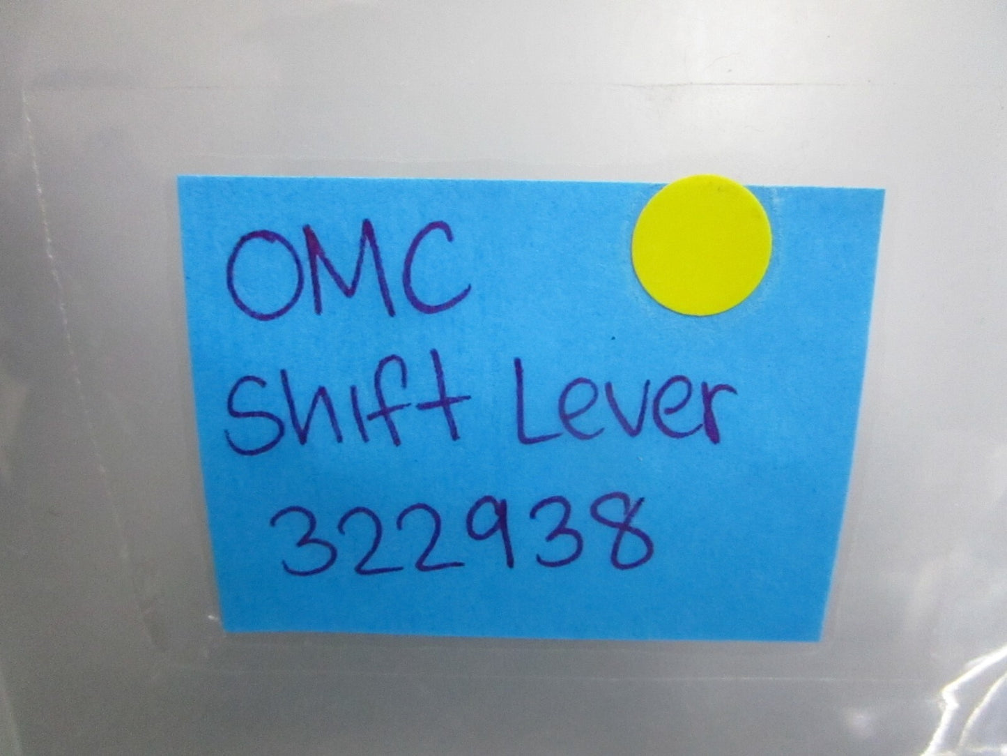 *NEW OEM* 0750 OMC Johnson Evinrude SHIFT LEVER 322938 0322938