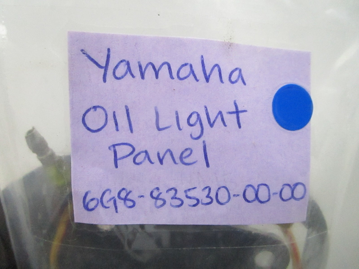 *NEW OEM* 0810 Yamaha Oil Light Panel 6G8-83530-00-00