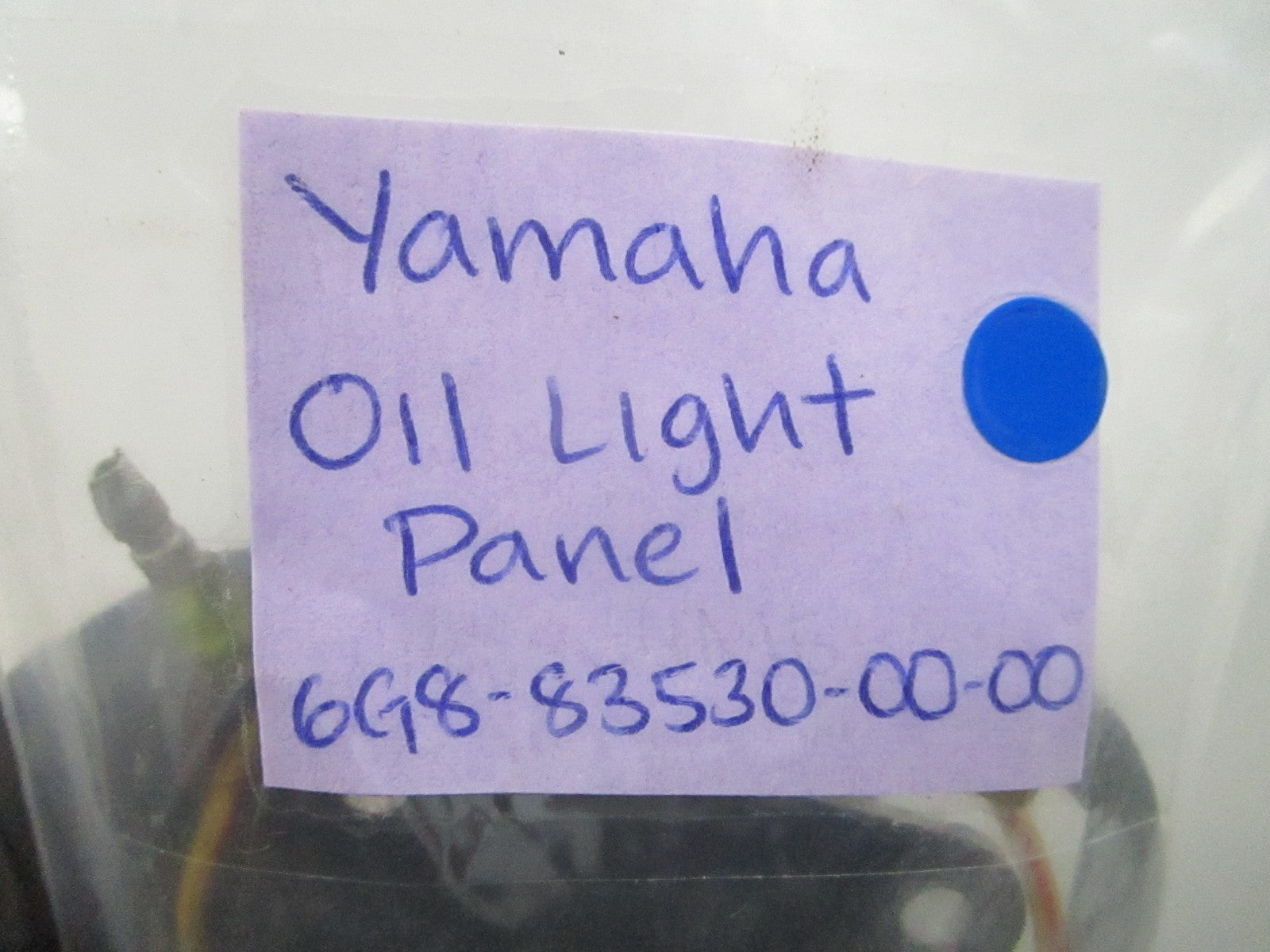 *NEW OEM* 0810 Yamaha Oil Light Panel 6G8-83530-00-00