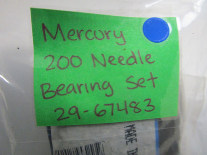*NEW OEM* 0810 Mercury Quicksilver 200 Needle Bearing Set 29-67483