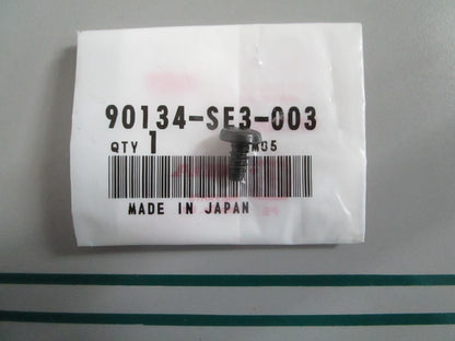 NEW OEM 90134-SE3-003 Honda Screw 0820