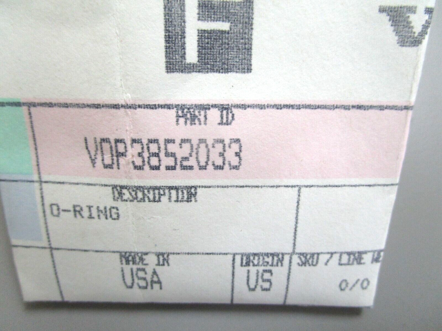 *NEW OEM* 0750 Volvo Penta O-RING 3852033