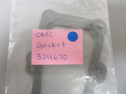 *NEW OEM* (LOT OF 2) 0810 OMC Johnson Evinrude Gasket 324670 0324670