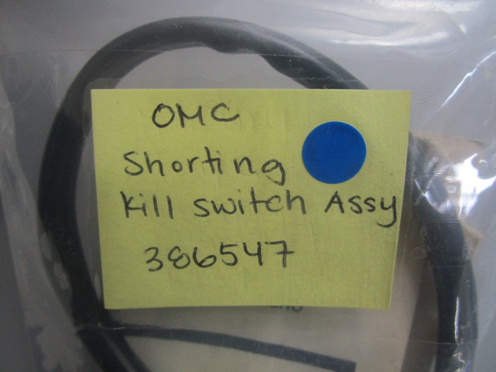 *NEW OEM* 0810 OMC Johnson Evinrude Kill Switch Assembly 386547 0386547