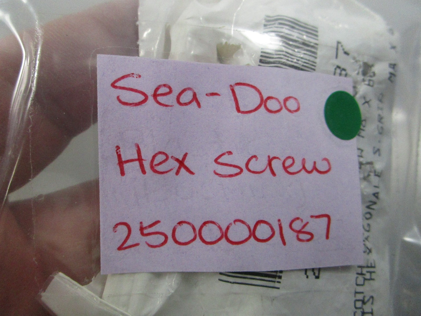 NEW (LOT OF 4) 250000187 Sea-Doo Hex Screw 0810