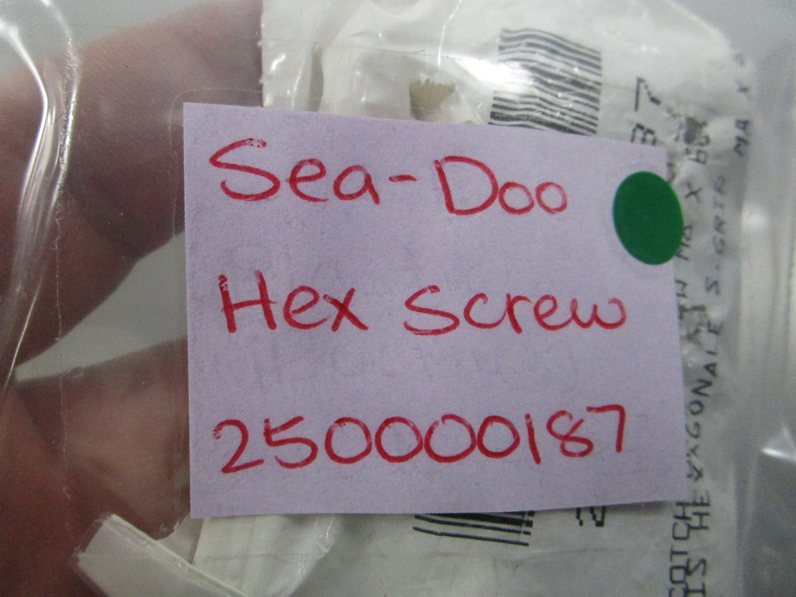 NEW (LOT OF 4) 250000187 Sea-Doo Hex Screw 0810