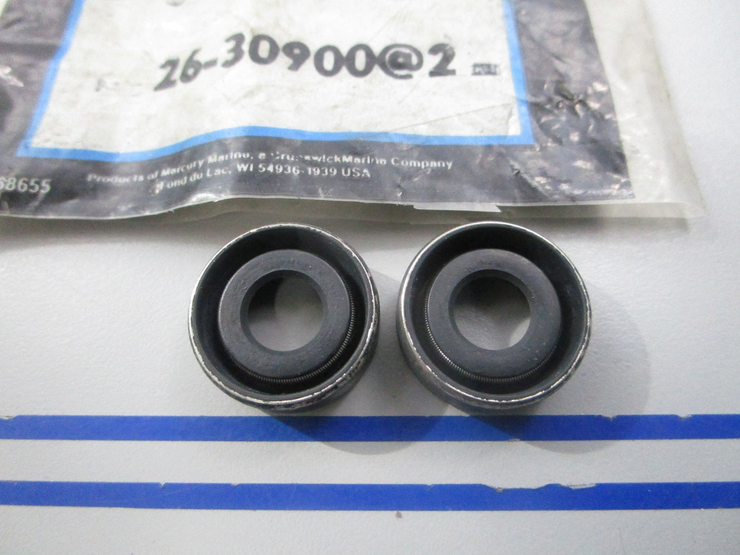 NEW OEM (LOT OF 2) 26-30900 Mercury Quicksilver Seal 0810