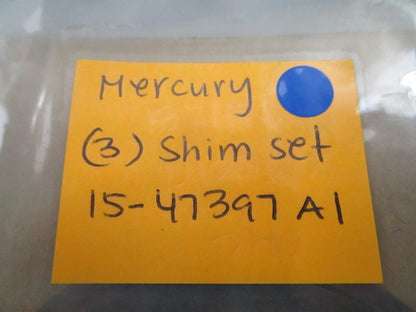 *NEW OEM* 0810 Mercury Quicksilver 3 Shim Set 15-47397A1