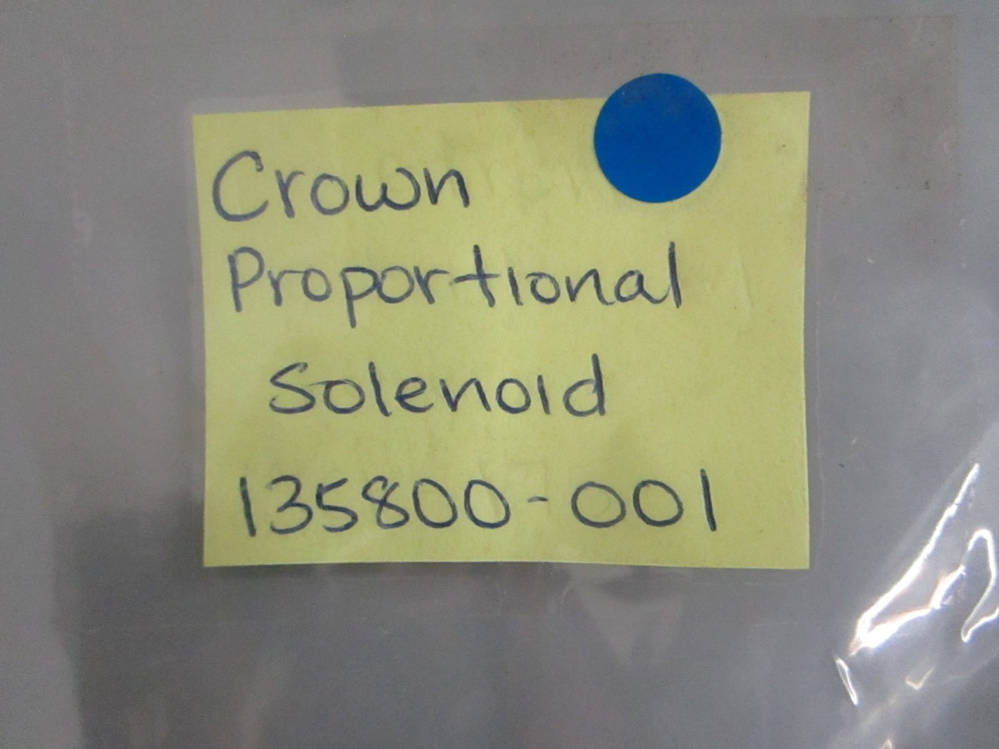 *NEW OEM* 0820 Crown Proportional Solenoid 135800-001