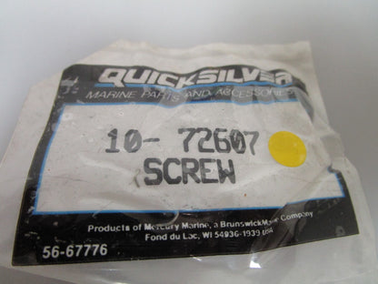 *NEW OEM* (LOT OF 3) 0810 Mercury Quicksilver Screw 10-72607