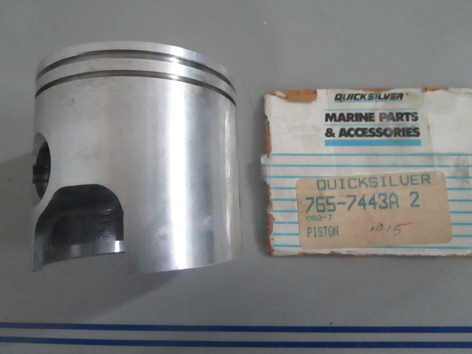 *NEW OEM* 0820 Mercury Quicksilver Piston Ay 765-7443A2