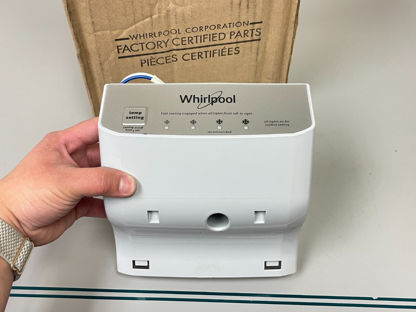 Whirlpool NEW OEM Refrigerator Control Box W11357371 WRT311FZDM Top Mount 0720