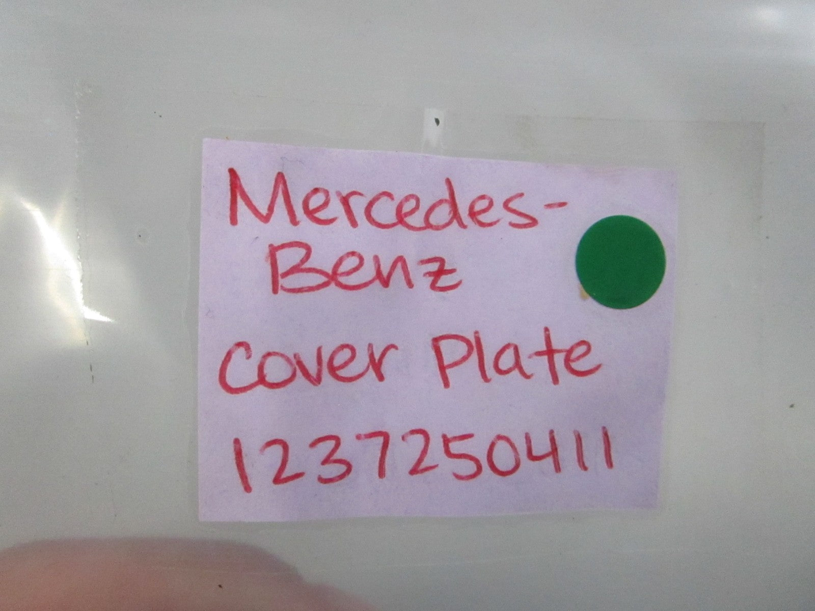 NEW OEM 1237250411 Mercedes-Benz Cover Plate 0810
