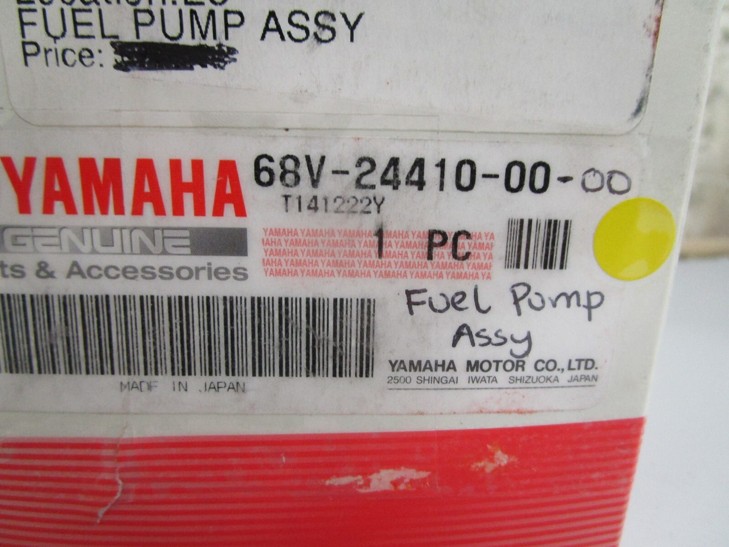 *NEW OEM* 0820 Yamaha Fuel Pump Assy 68V-24410-00-00