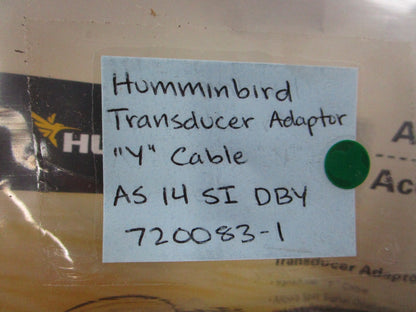 NEW 720083-1 Humminbird Transducer Adaptor "Y" Cable AS 14 SI DBY 0810