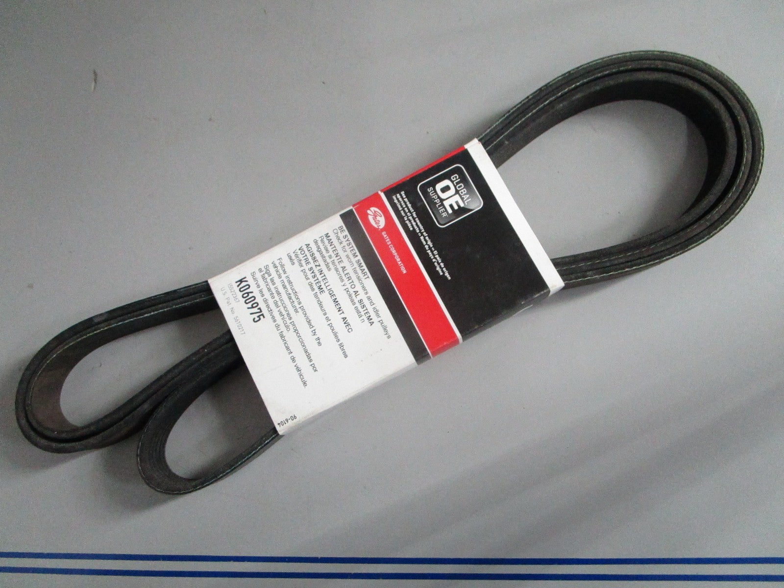 NEW K060975 Gates Century Series Micro-V Serpentine Belt 0820