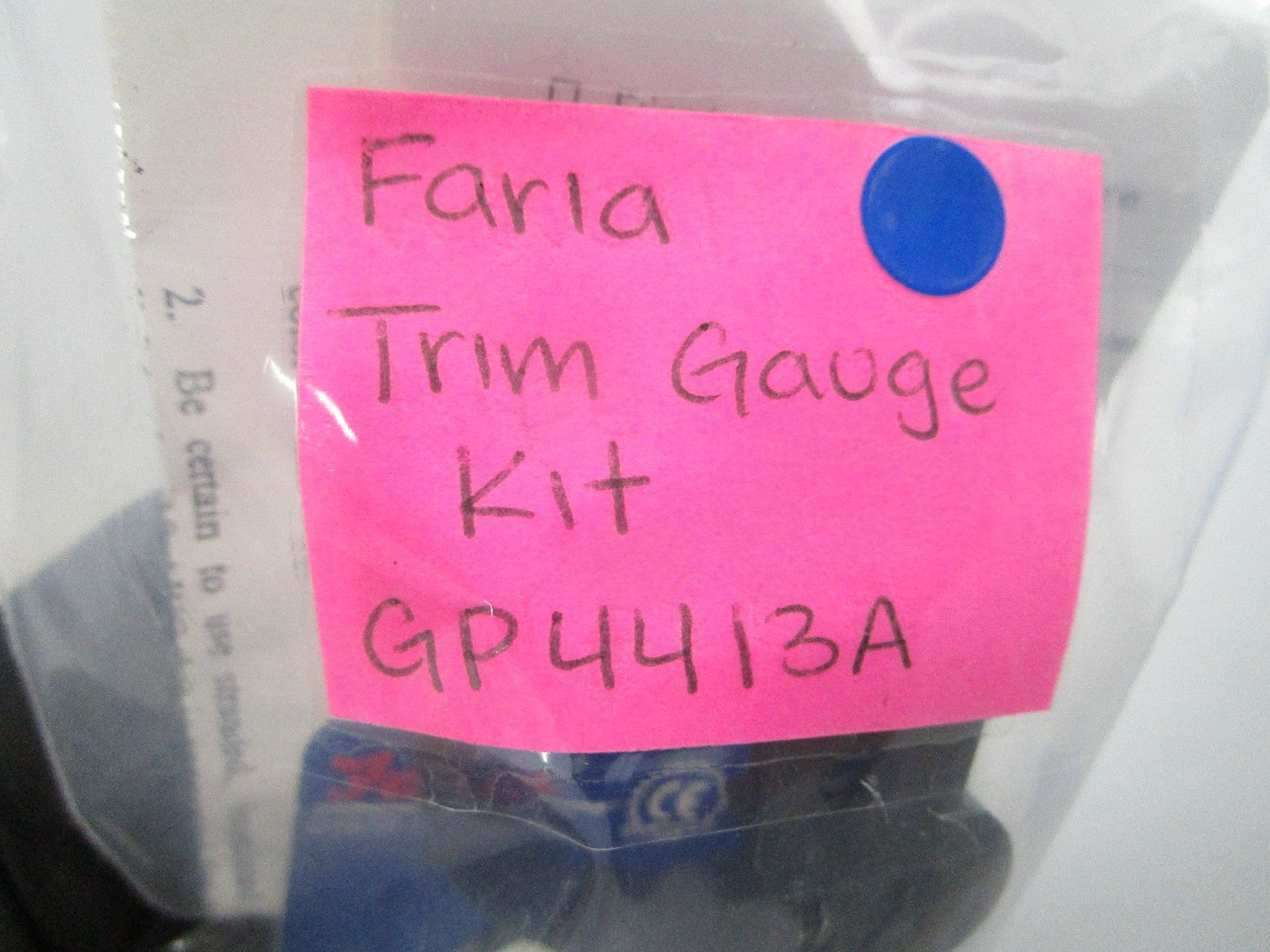 NEW Faria GP4413A Trim Gauge Kit 0810
