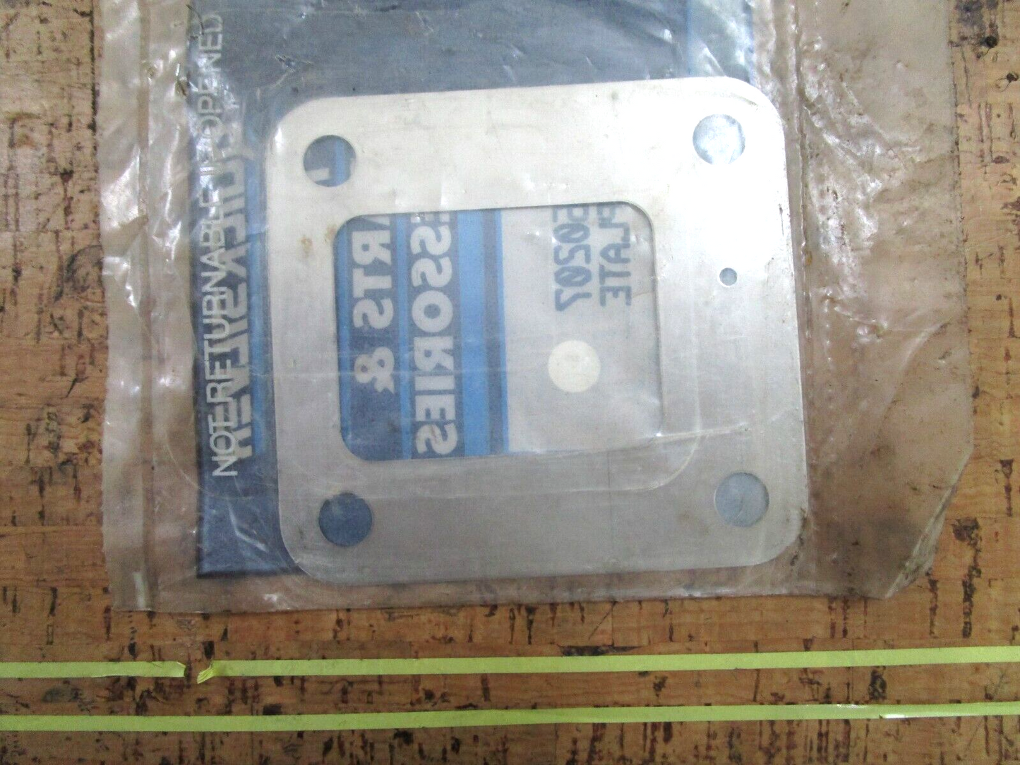 *NEW OEM* 0750 Mercury Quicksilver PLATE 60207