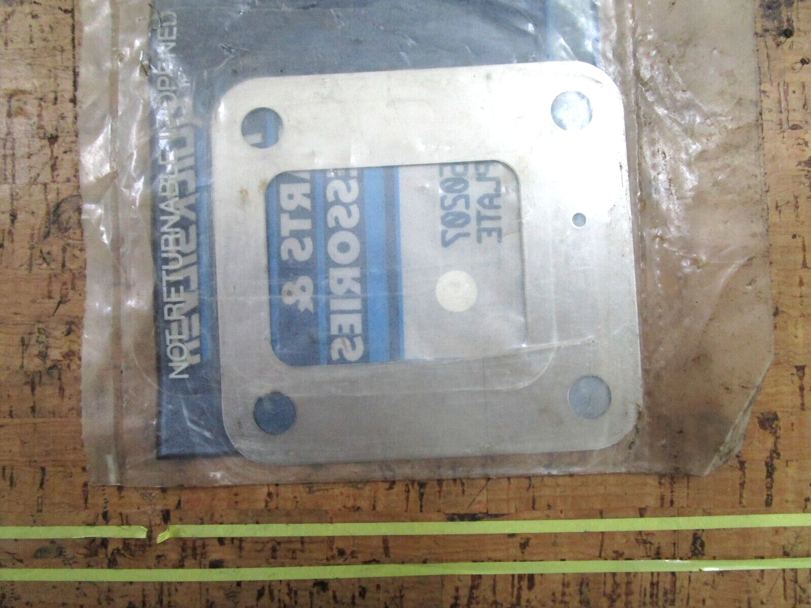 *NEW OEM* 0750 Mercury Quicksilver PLATE 60207