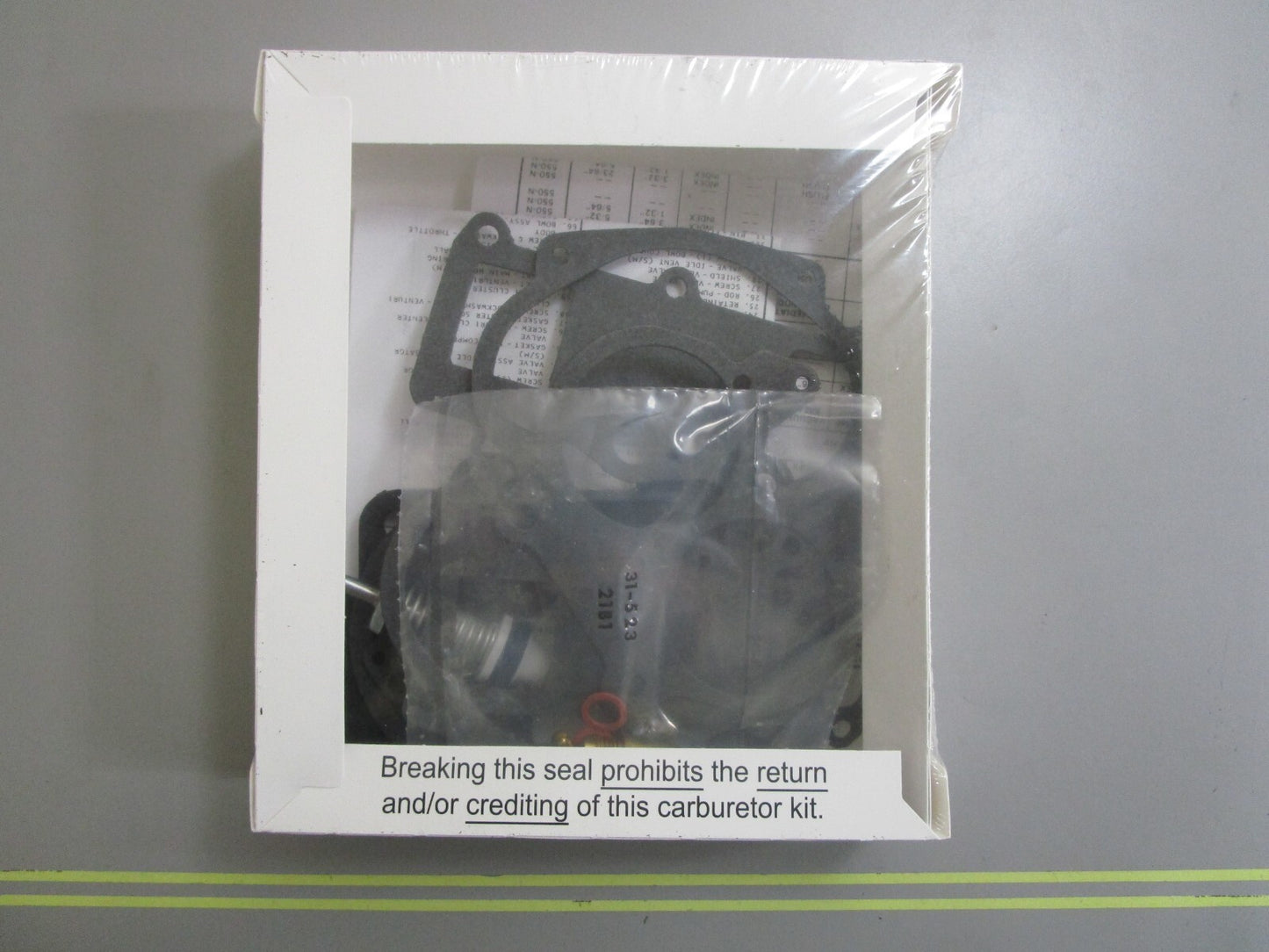 *NEW OEM* 0810 OMC Johnson Evinrude Carburetor Kit 984487 0984487