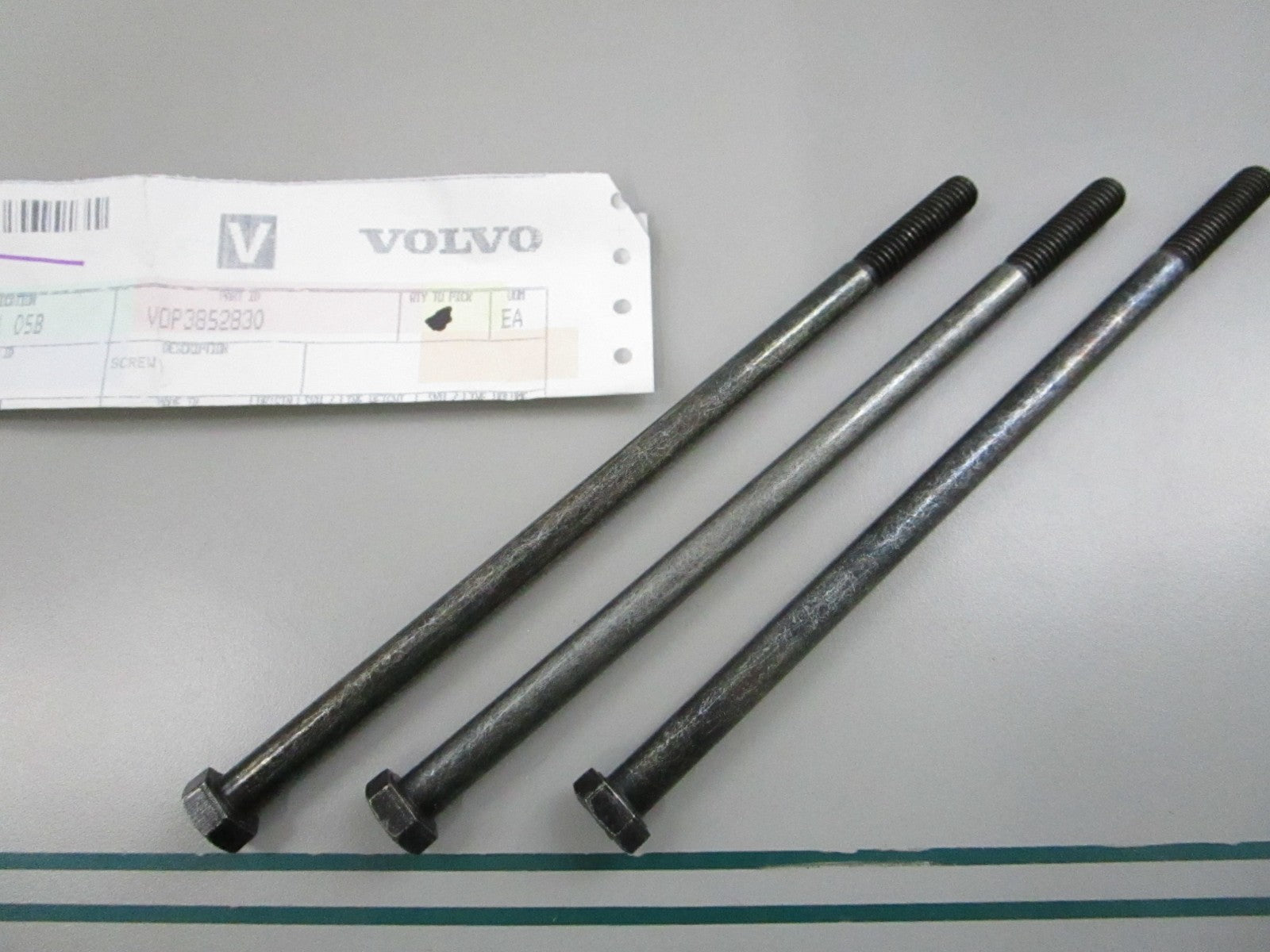 NEW OEM (LOT OF 3) 3852830 Volvo Penta Hex Screw Bolt 0810