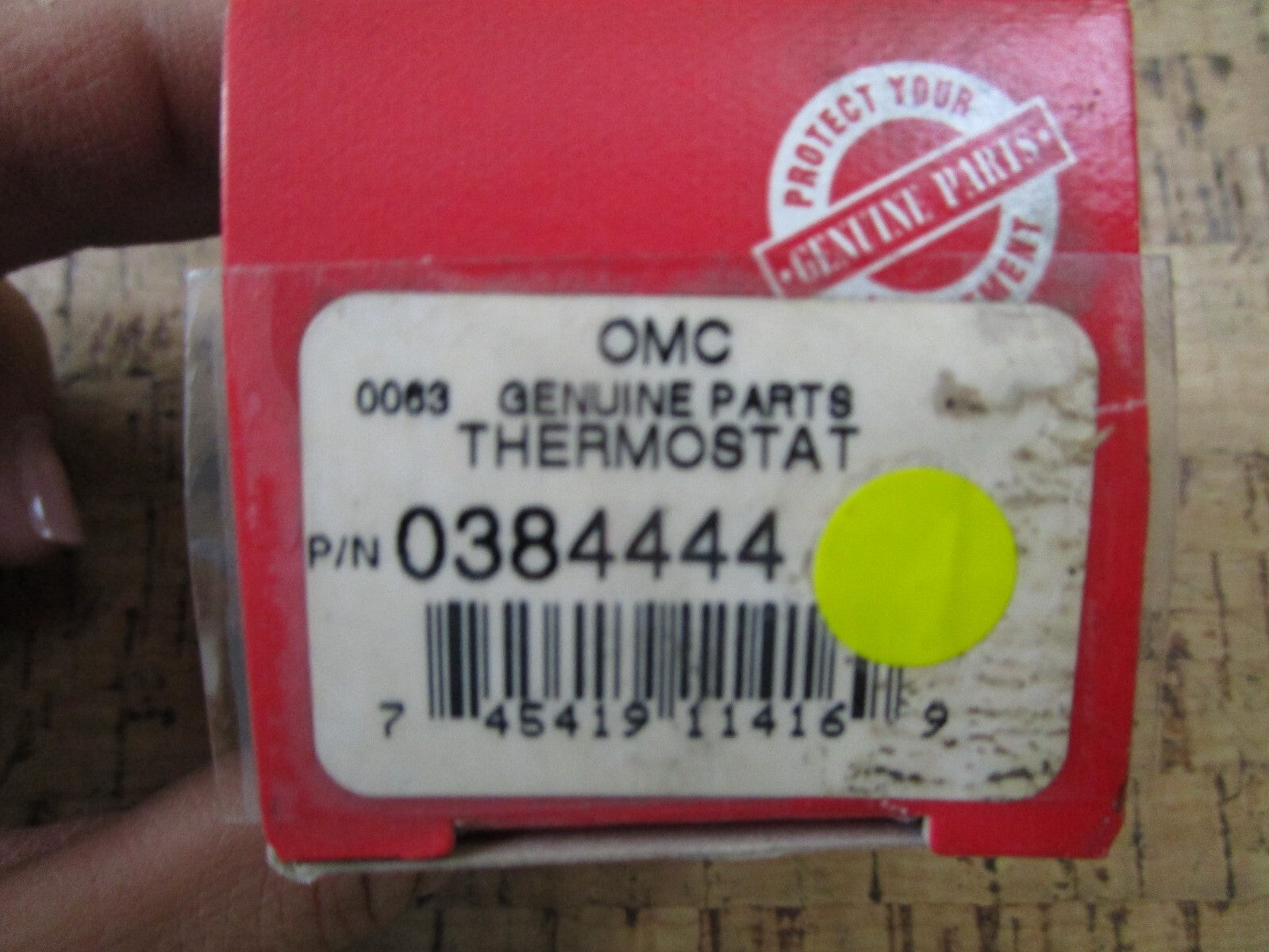 *NEW OEM* 0750 OMC Johnson Evinrude THERMOSTAT 384444 0384444