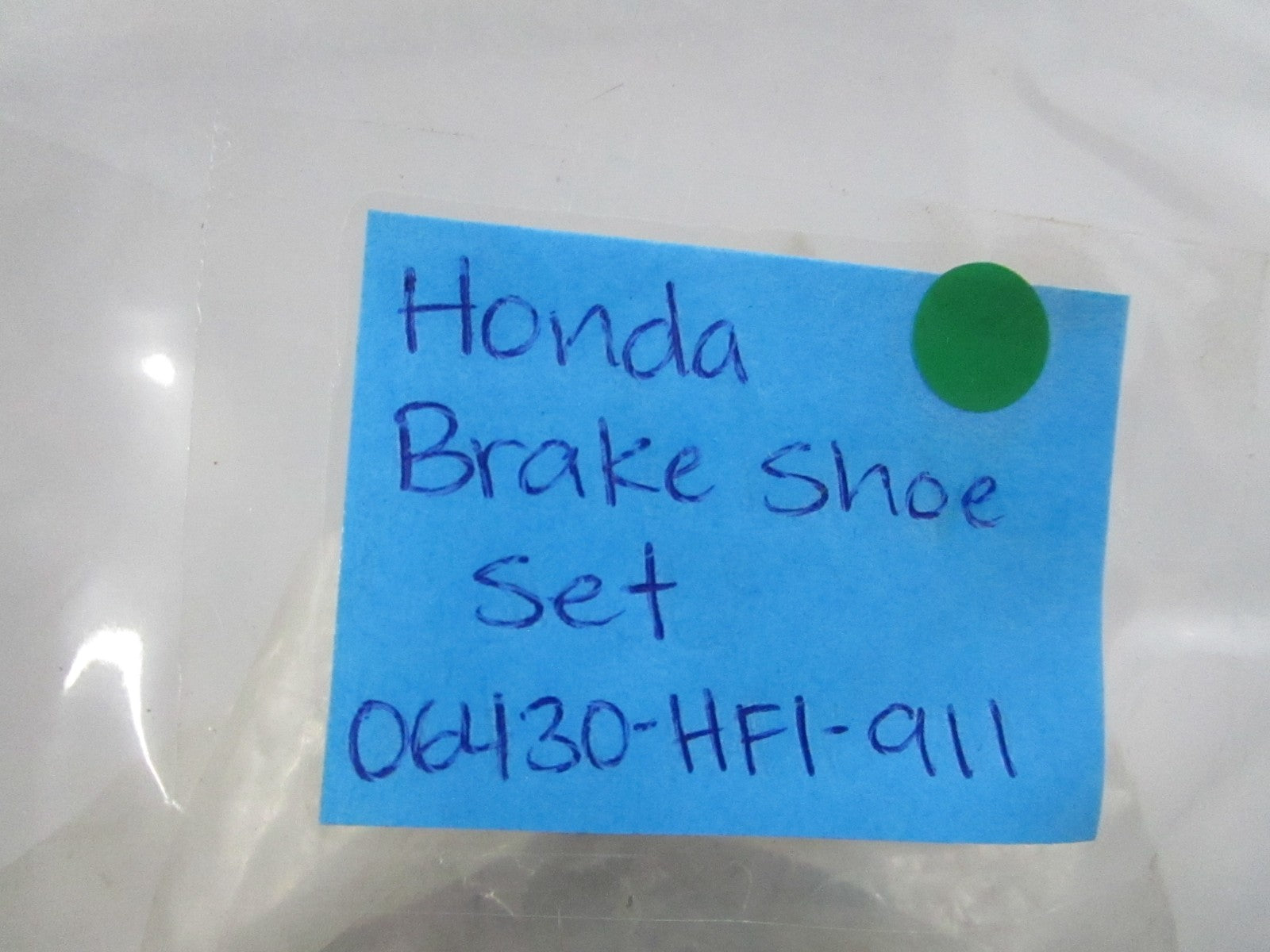 NEW OEM 06430-HF1-911 Honda Brake Shoe Set 0810