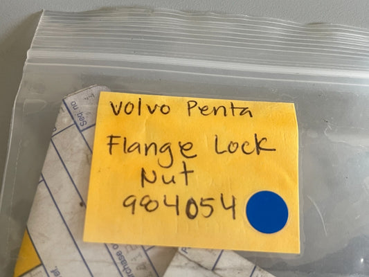 *NEW OEM* (LOT OF 4) 0810 Volvo Penta Flange Lock Nut 984054