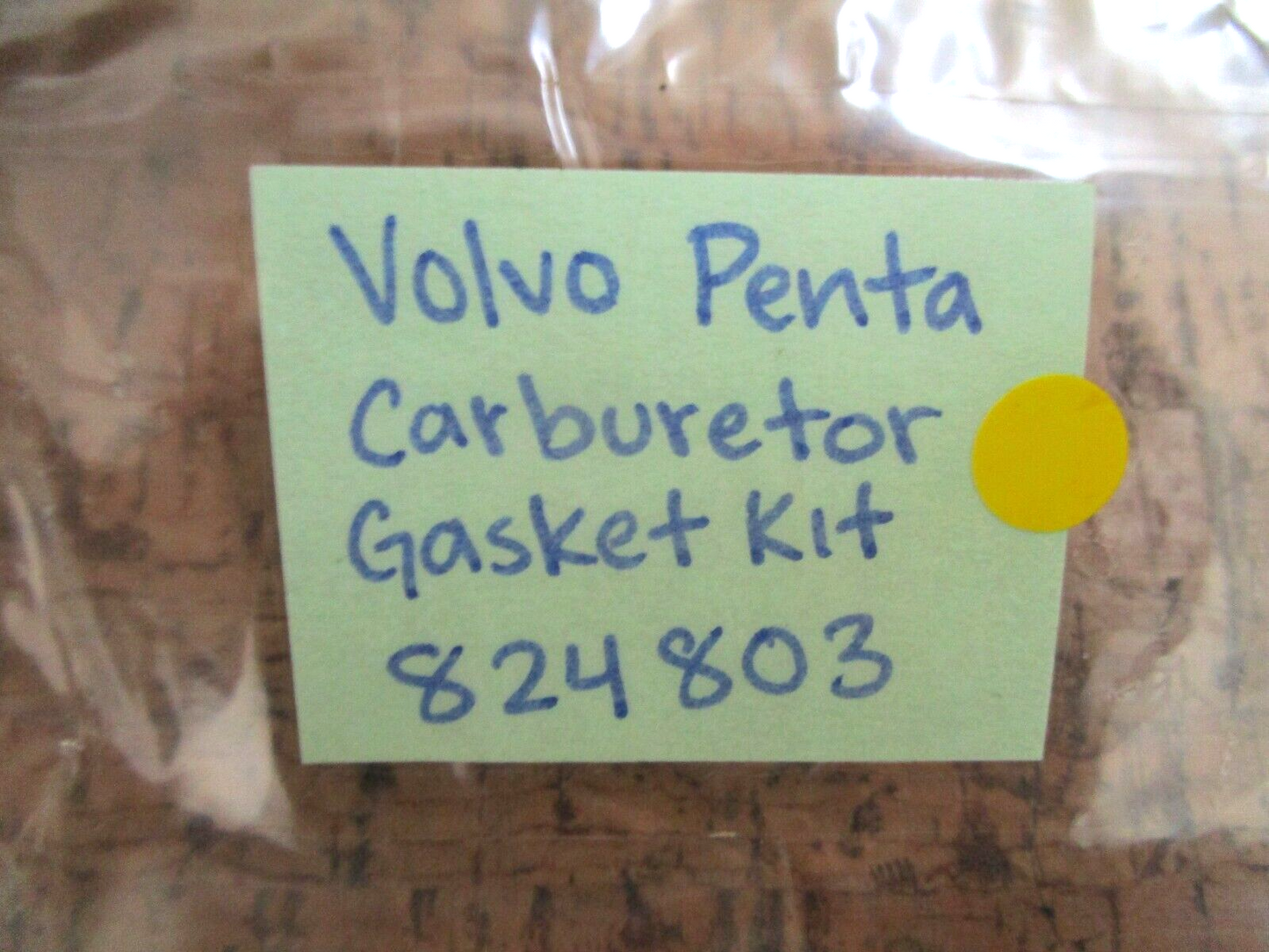 *NEW OEM* 0750 OMC Johnson Evinrude CARBURETOR GASKET KIT 824803 0824803