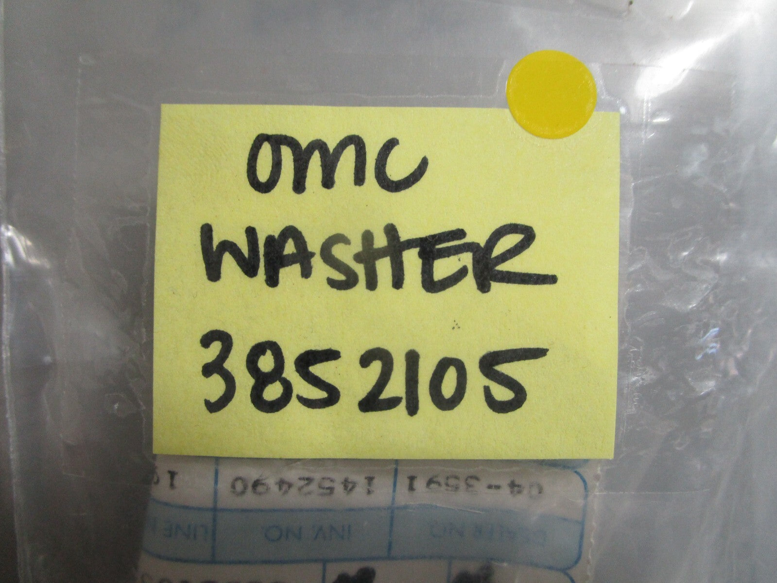 *NEW OEM* (LOT OF 2) 0810 OMC Johnson Evinrude Washer 3852105