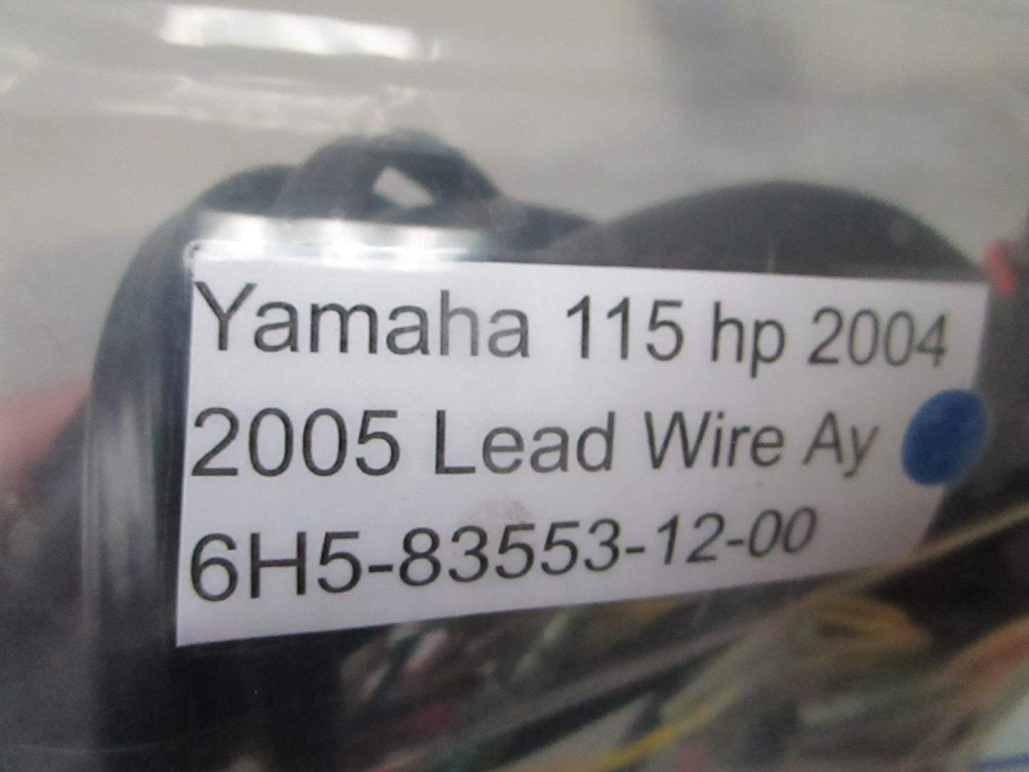 *NEW OEM* 0720 Yamaha 115 hp 2004 2005 Lead Wire Ay 6H5-83553-12-00