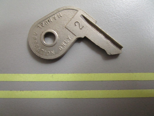 *NEW OEM* 0810 OMC Johnson Evinrude Ignition Key 73-2 501767 0501767