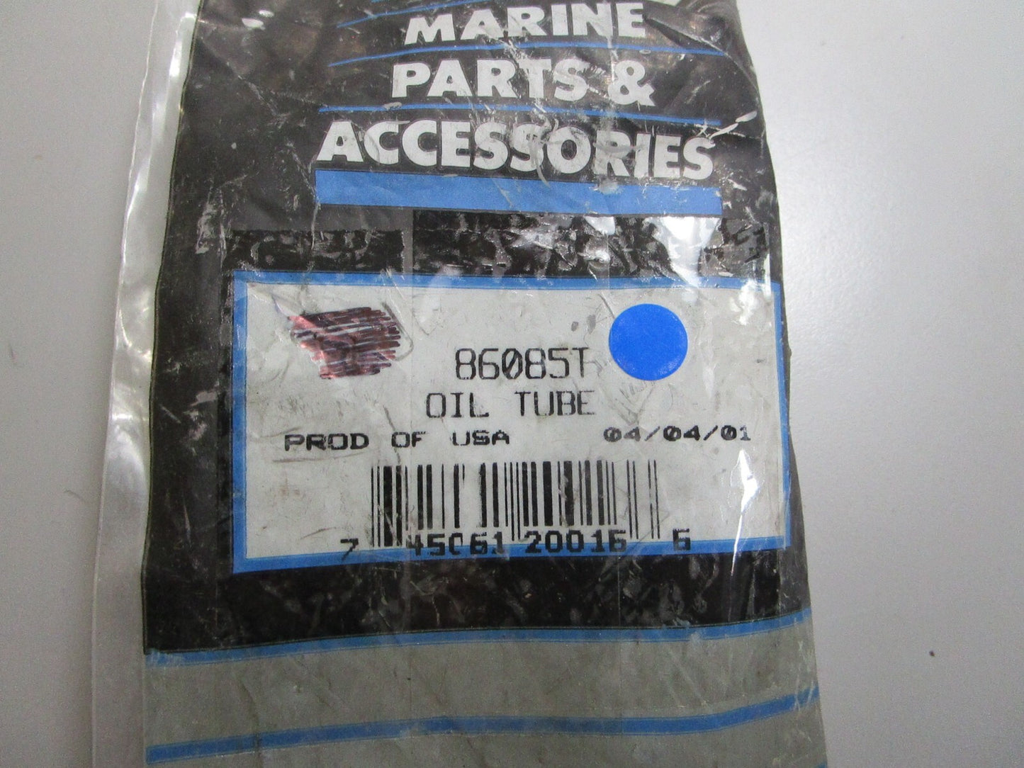 *NEW OEM* 0810 Mercury Quicksilver Oil Tube 86085T