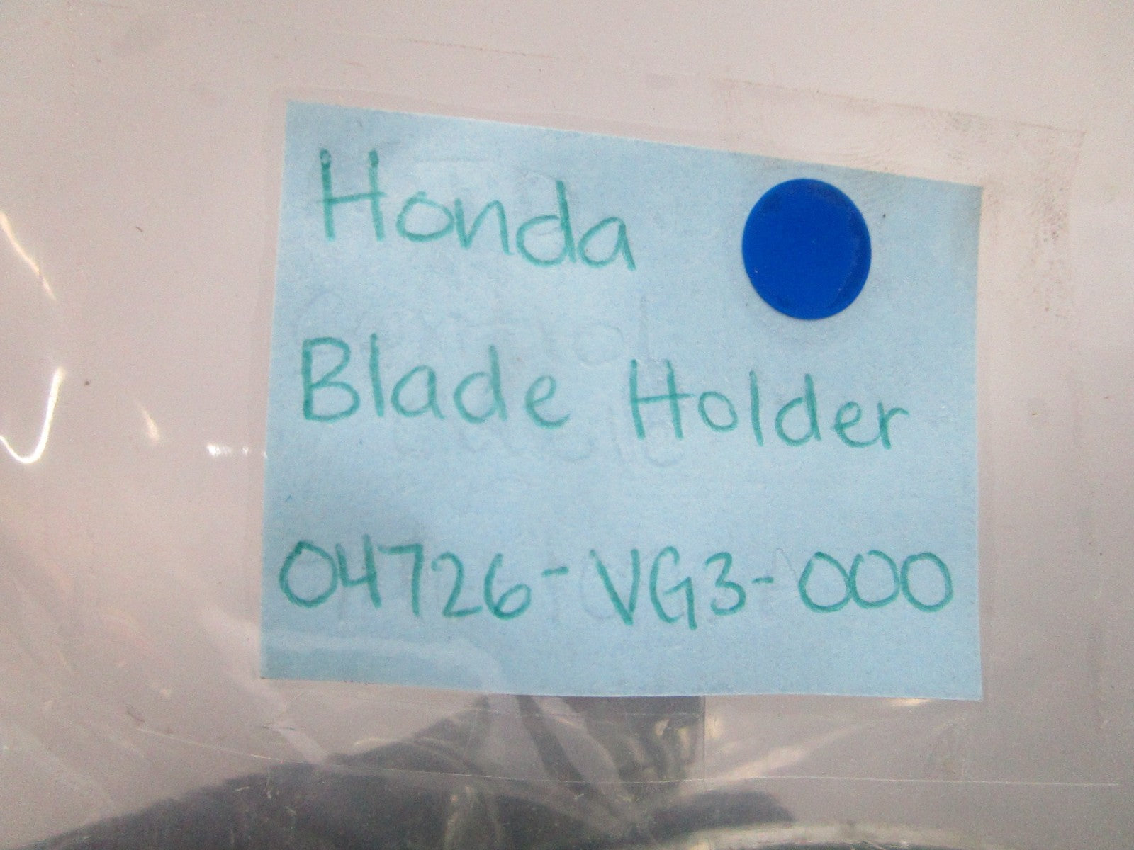 NEW OEM Honda 04726-VG3-000 Blade Holder 0810