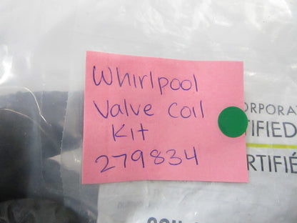 NEW OEM 279834 Whirlpool Valve Coil Kit 0810