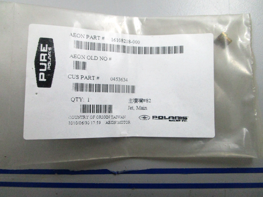 *NEW OEM* 0810 Polaris Main Jet 0453634