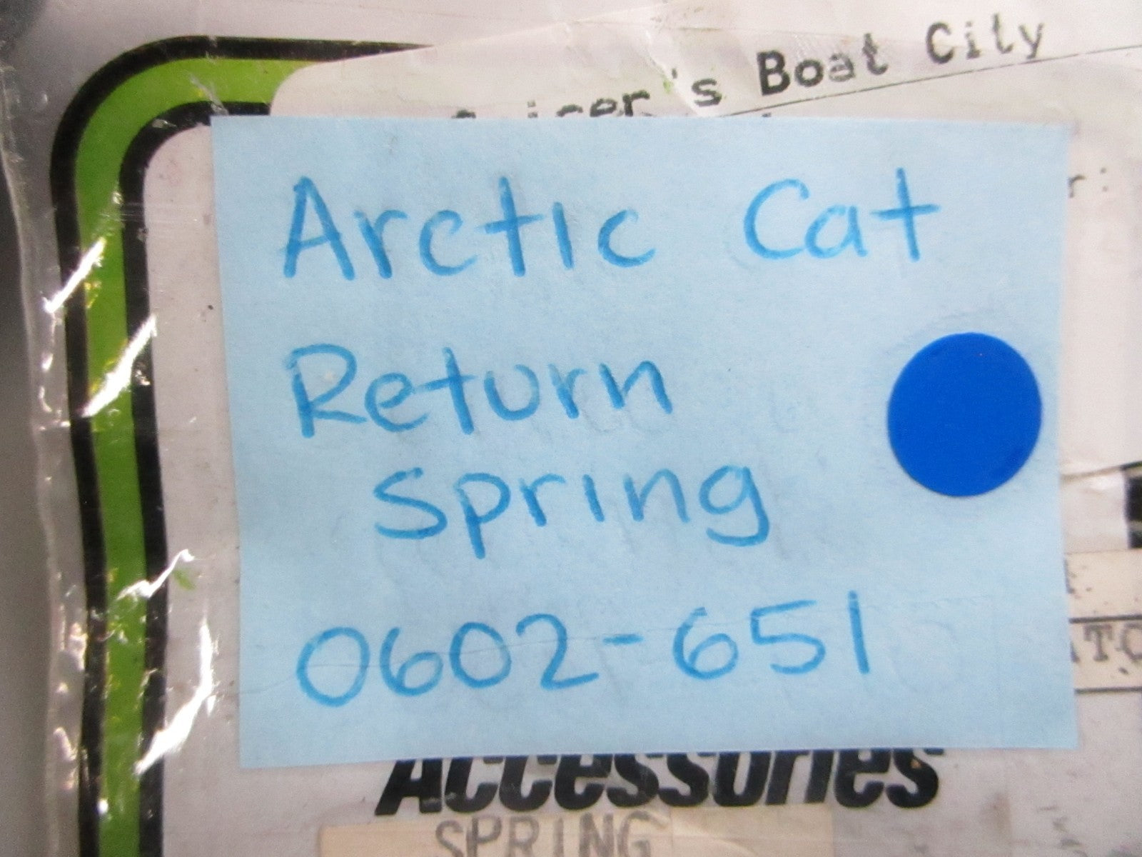 NEW OEM 0602-651 Arctic Cat Return Spring 0810