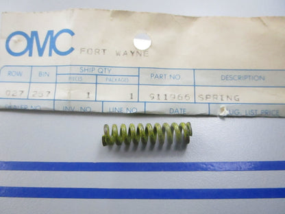 NEW OEM 911966 0911966 OMC Johnson Evinrude Spring 0810