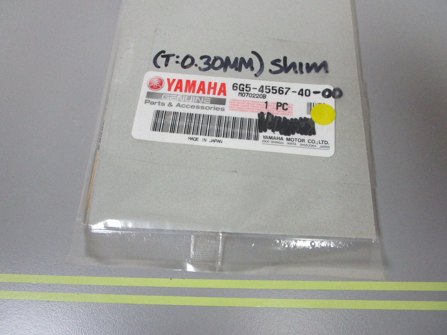 *NEW OEM* 0810 Yamaha (T:0.30MM) Shim 6G5-45567-40-00