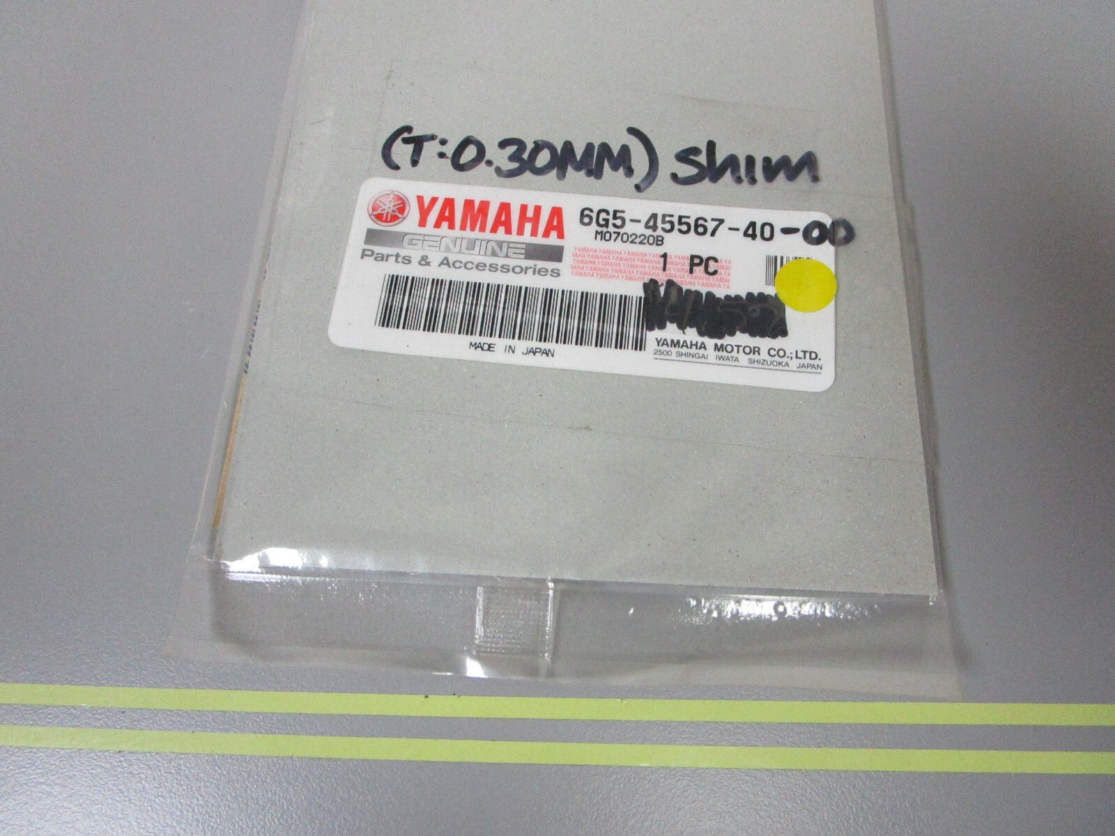 *NEW OEM* 0810 Yamaha (T:0.30MM) Shim 6G5-45567-40-00