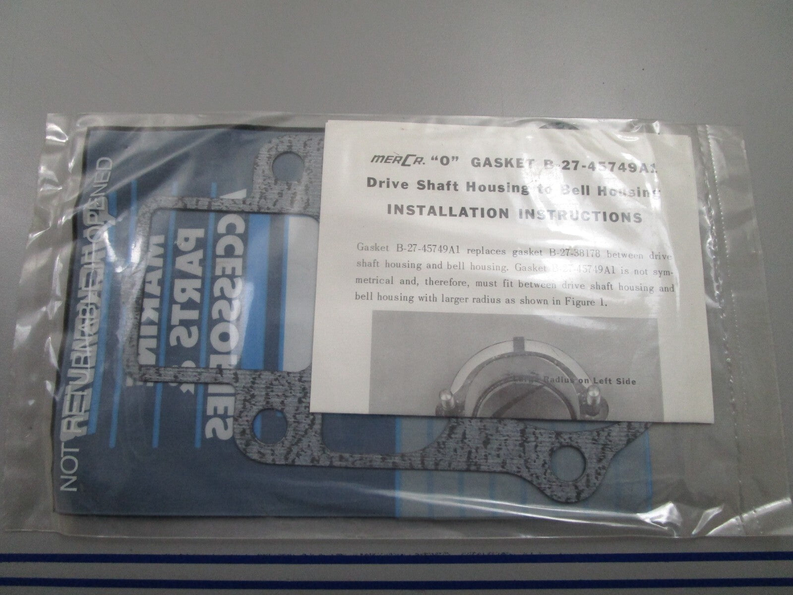 *NEW OEM* 0810 Mercury Quicksilver Gasket Set 27-45749A1