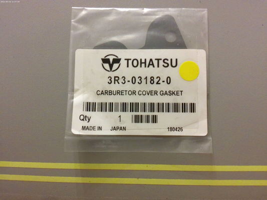 *NEW OEM* 0810 Tohatsu Carburetor Cover Gasket 3R3-03182-0 3R3031820