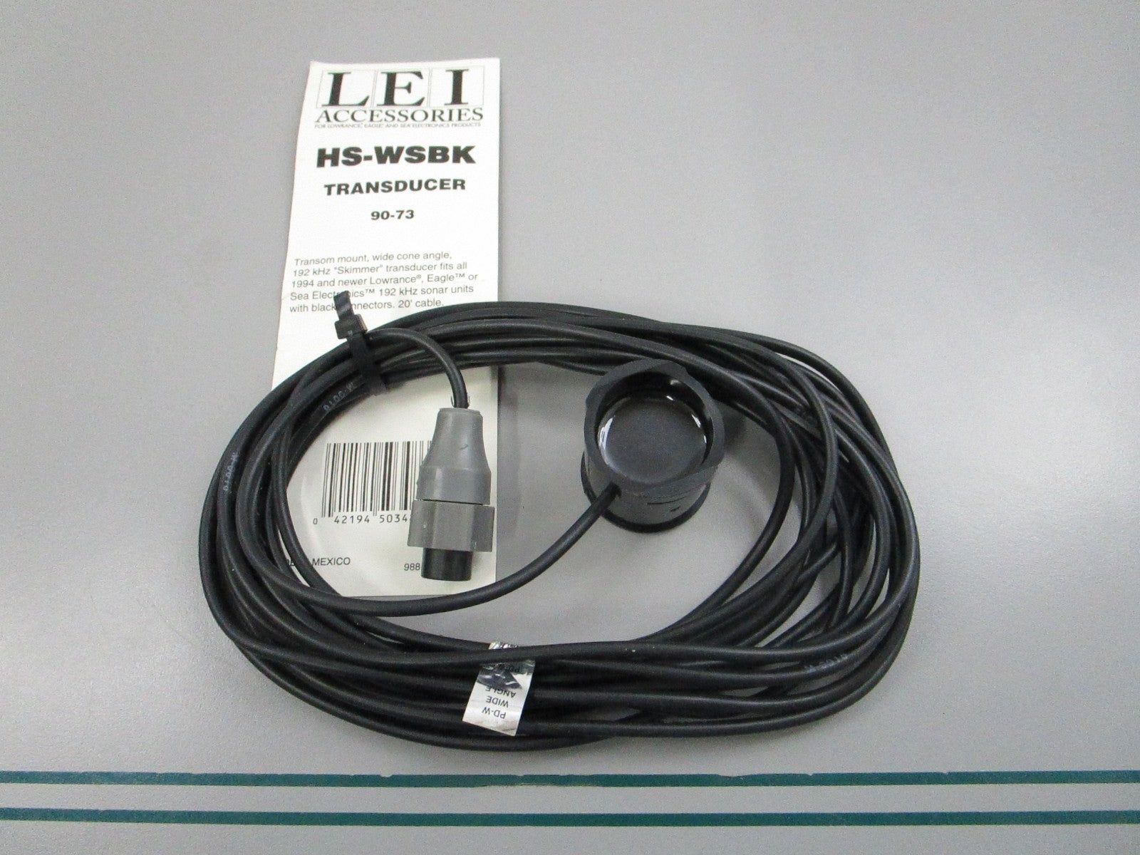 NEW OEM HS-WSBK Lowrance Tansducer 0810