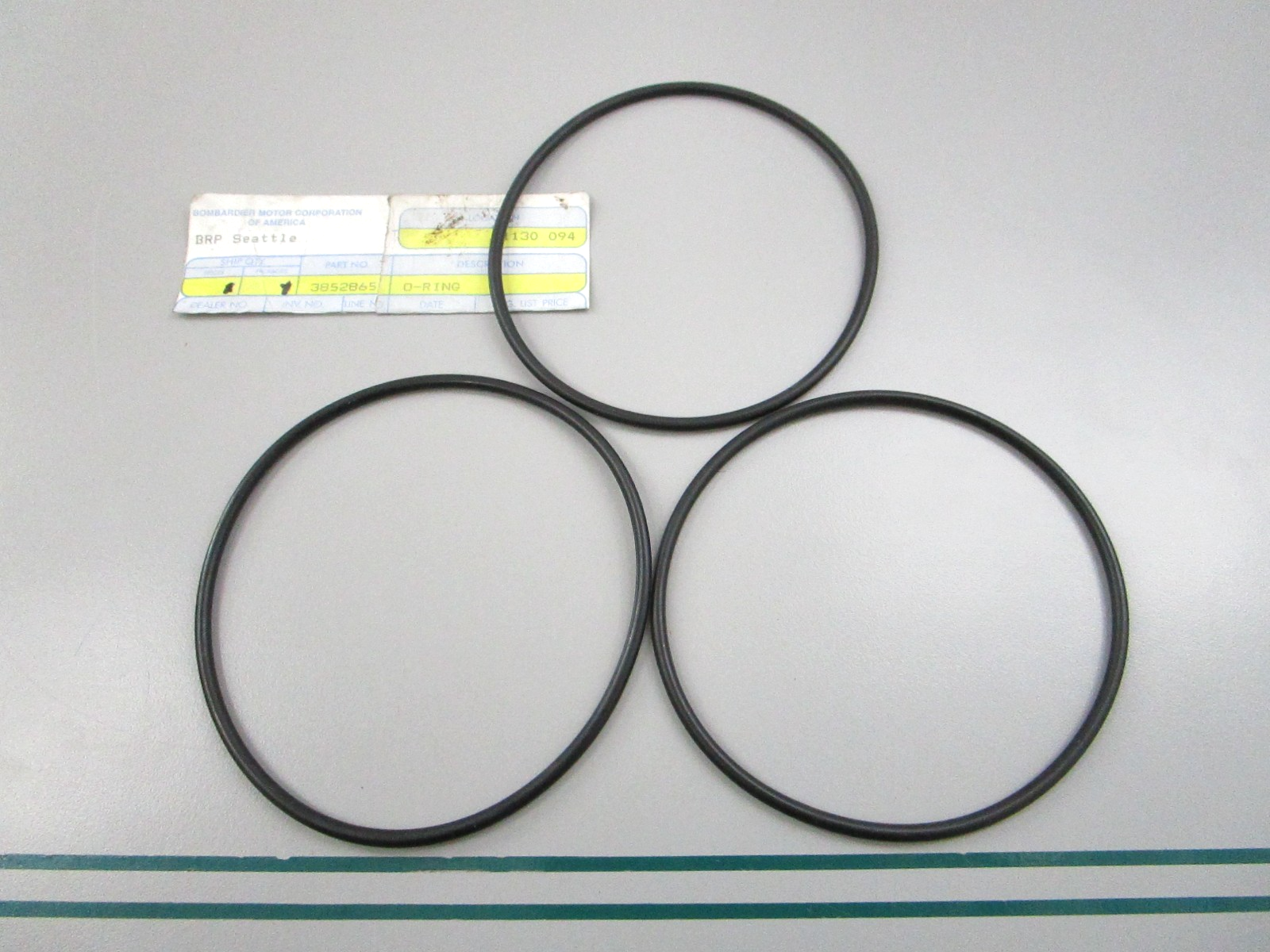 NEW OEM (LOT OF 3) 3852865 OMC Johnson Evinrude O-Ring 0810