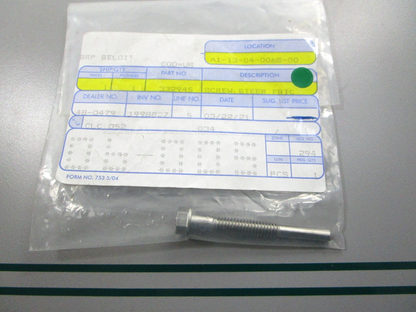 NEW OEM 332945 0332945 OMC Johnson Evinrude Screw Steering Friction 0810
