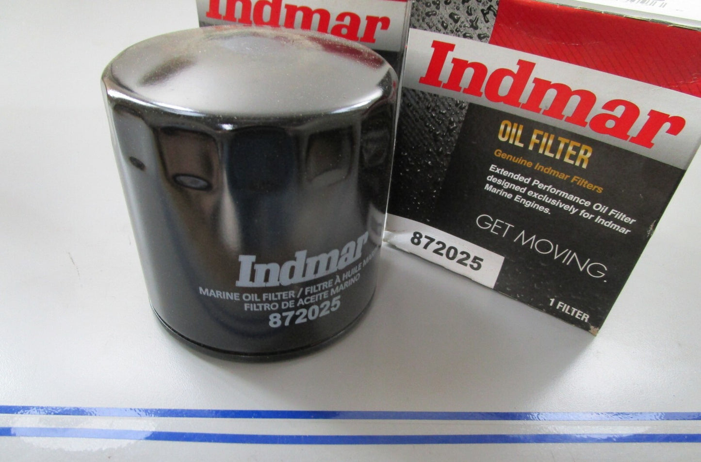 *NEW* (LOT OF 2) 0820 Indmar Oil Filter 872025 Replaces: Wix 51372