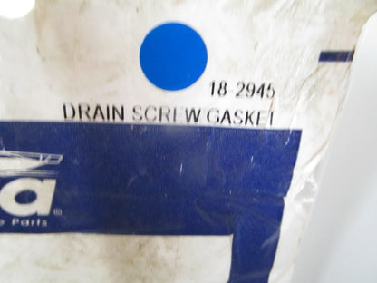 NEW 18-2945 Replaces: Mercury 12-20260 12-19183 Sierra Drain Screw Gasket 0810