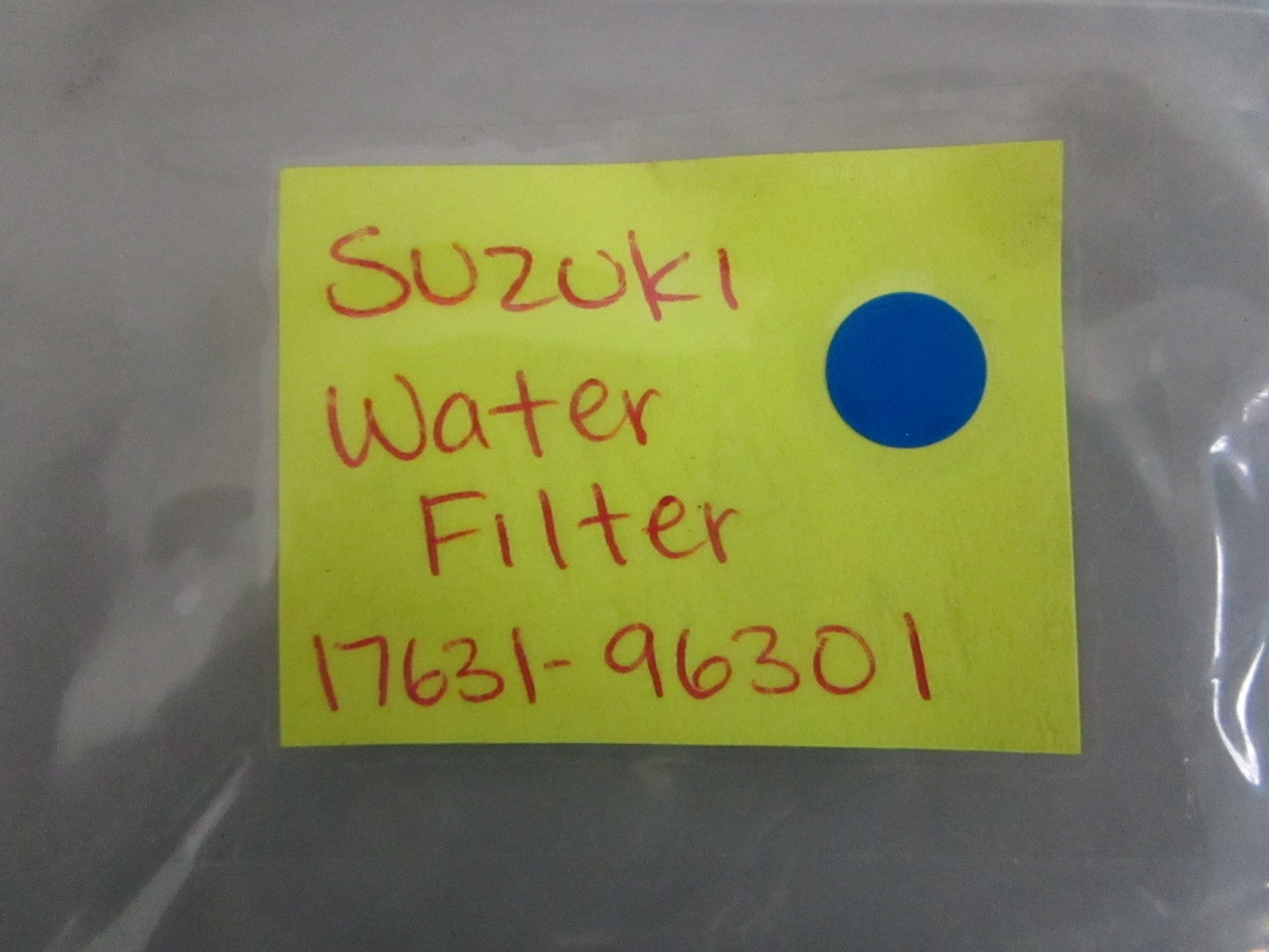 NEW OEM 17631-96301 Suzuki Water Filter 0820