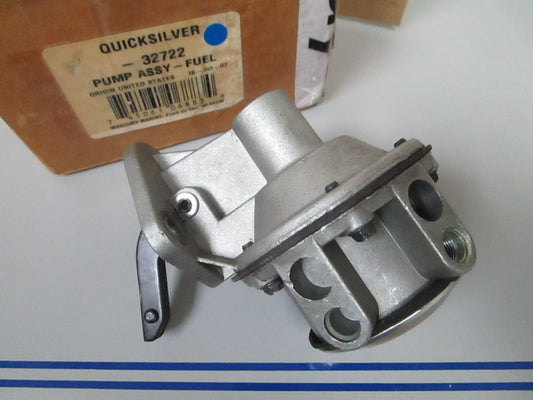 NEW OEM 32722 Mercury Quicksilver Fuel Pump Assembly 0720