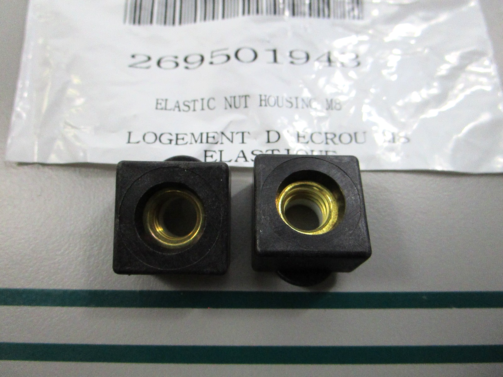 NEW OEM (LOT OF 2) 269501943 Can-Am Elastic Nut Housing 0810